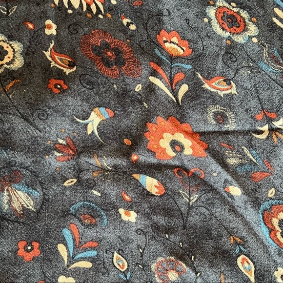 ⭐️ Nordstrom Hinge Long Sleeve Babydoll Dress V-Neck Size SMALL - Picture 4 of 5